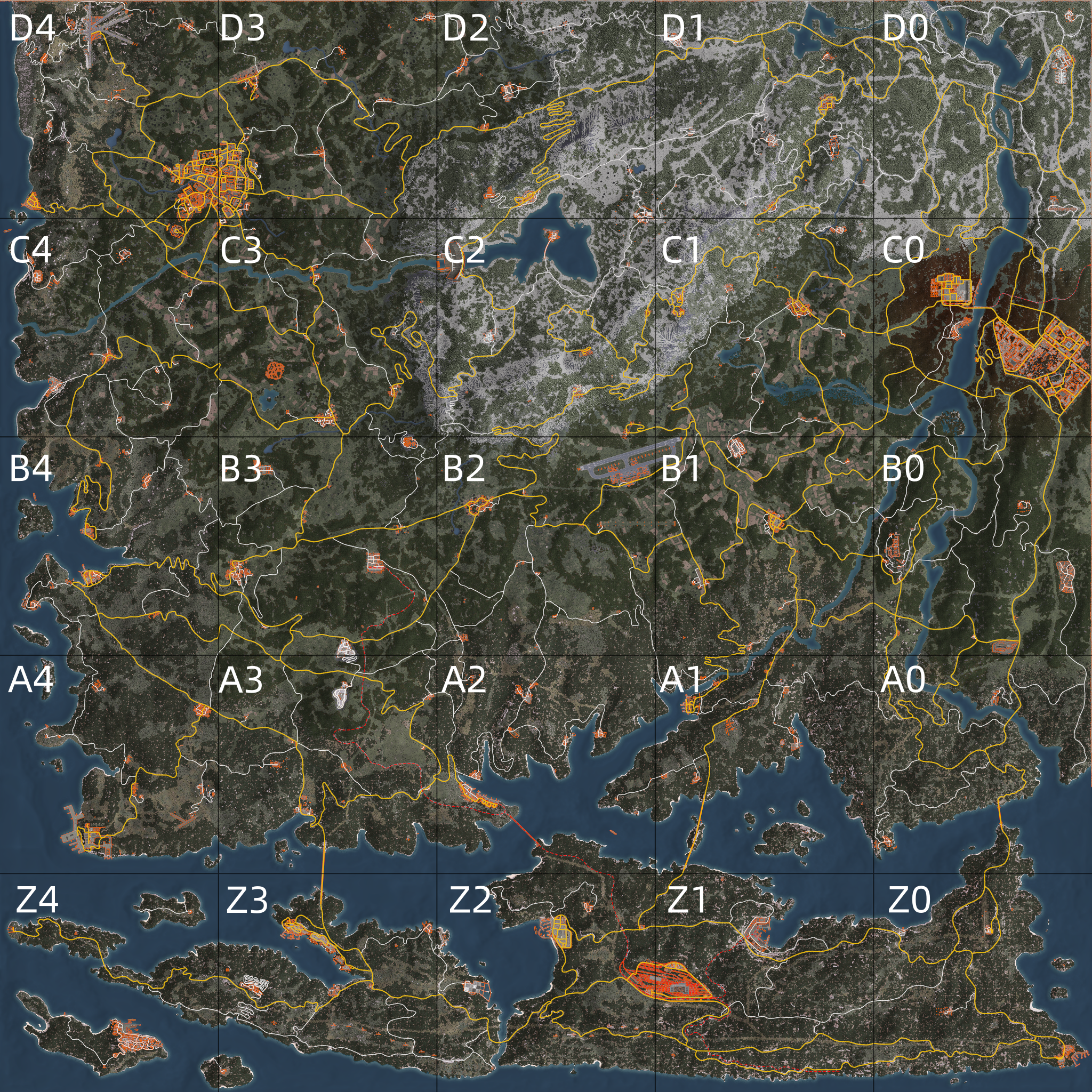 SCUM游戏地图